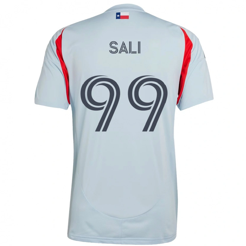 Danxen Kinder Enes Sali #99 Hellblau Rot Auswärtstrikot Trikot 2025/26 T-Shirt Österreich