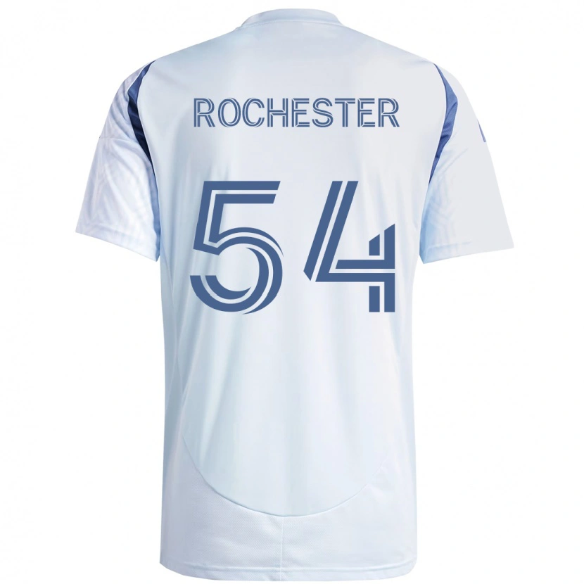 Danxen Kinder Lamonth Rochester #54 Hellhimmelblau Blau Auswärtstrikot Trikot 2025/26 T-Shirt Österreich