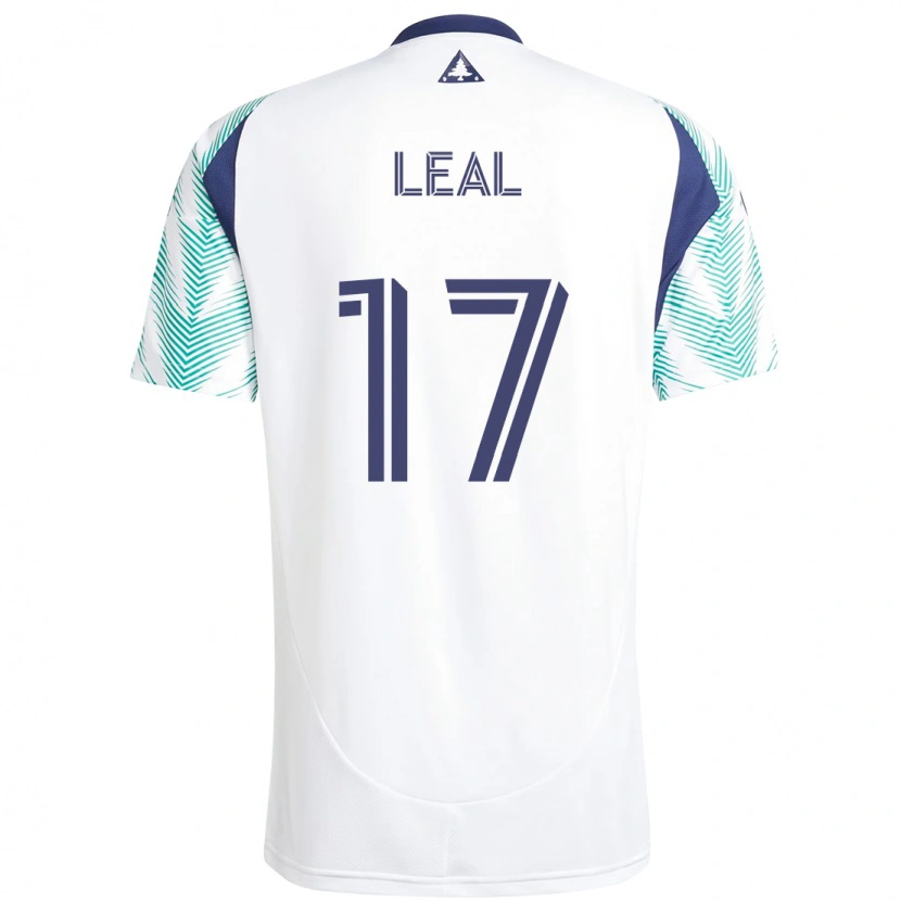 Danxen Kinder Patrick Leal #17 Weiß Blau Auswärtstrikot Trikot 2025/26 T-Shirt Österreich