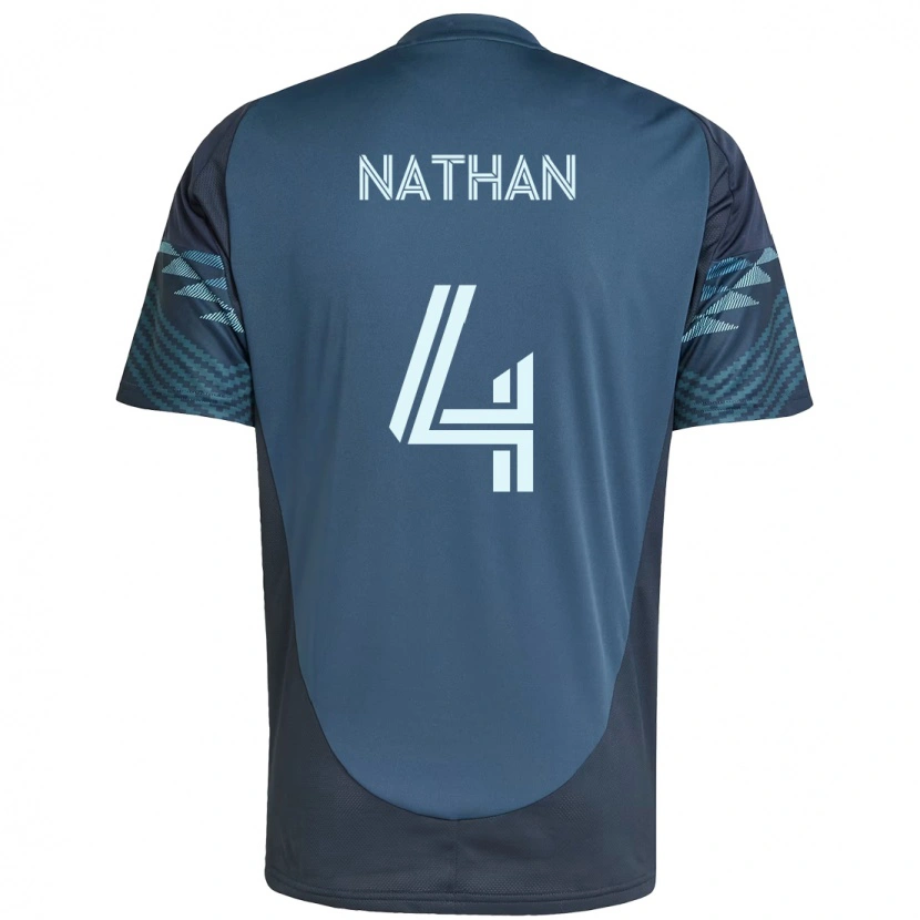 Danxen Kinder Nathan #4 Hellblau Auswärtstrikot Trikot 2025/26 T-Shirt Österreich