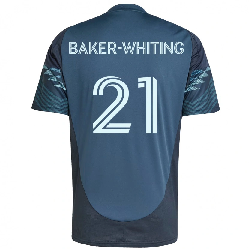 Danxen Kinder Reed Baker-Whiting #21 Hellblau Auswärtstrikot Trikot 2025/26 T-Shirt Österreich