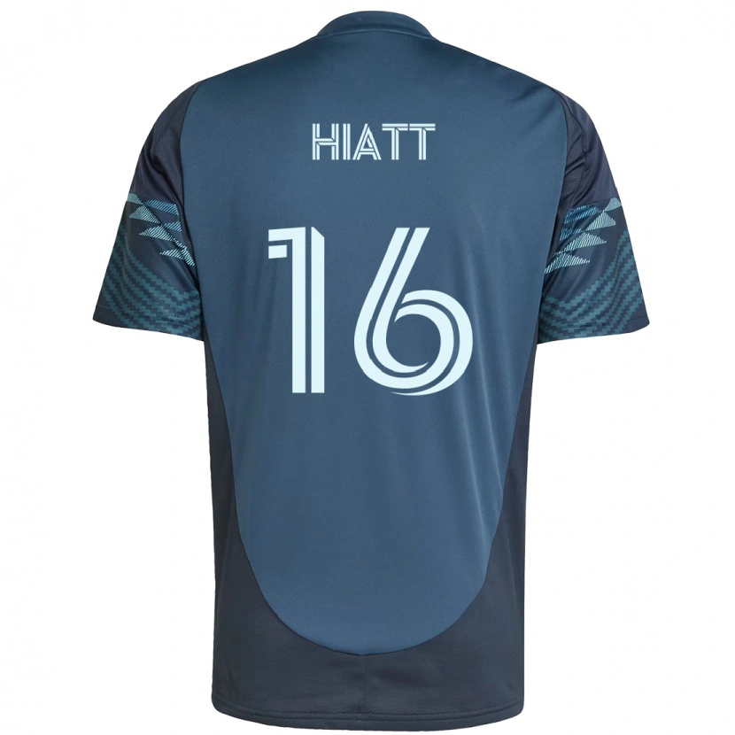 Danxen Kinder Samantha Hiatt #16 Hellblau Auswärtstrikot Trikot 2025/26 T-Shirt Österreich