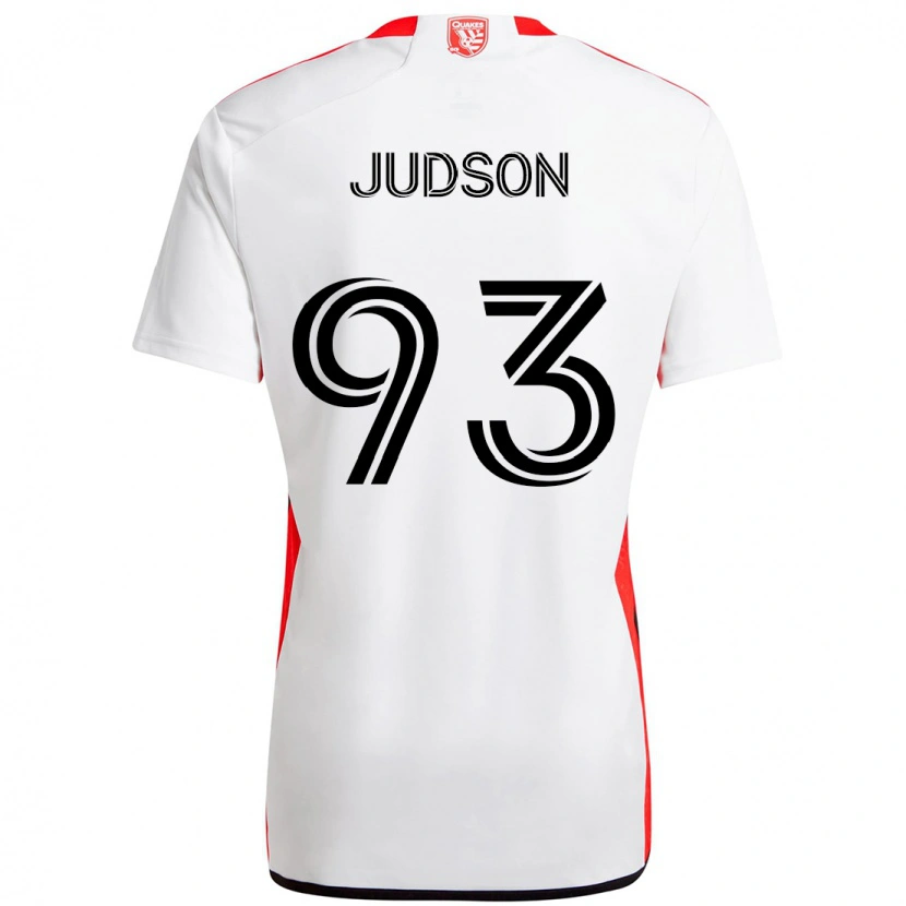 Danxen Kinder Judson #93 Weiß Rot Auswärtstrikot Trikot 2025/26 T-Shirt Österreich