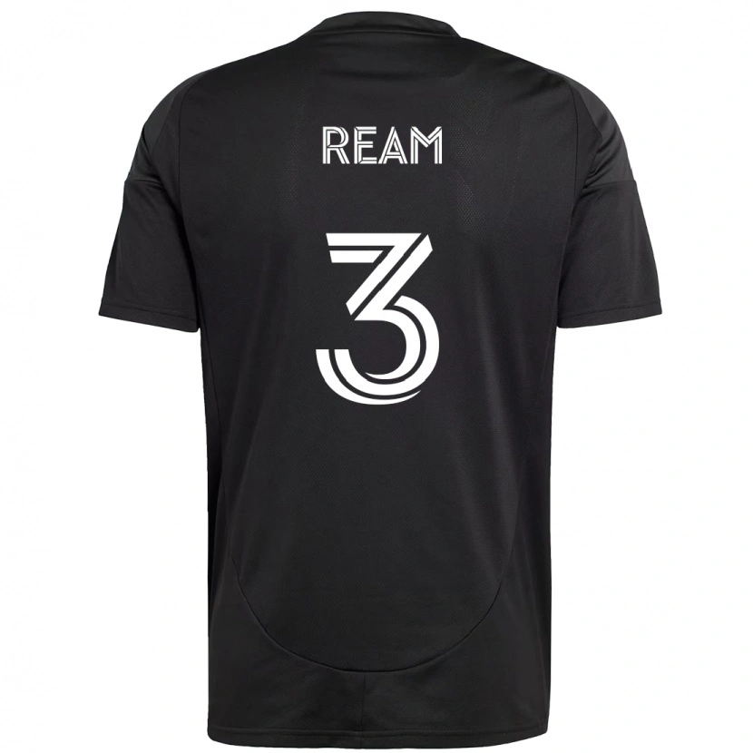 Danxen Kinder Tim Ream #3 Schwarz Weiß Auswärtstrikot Trikot 2025/26 T-Shirt Österreich