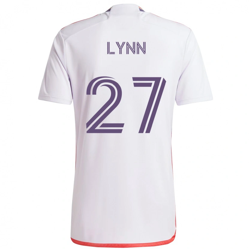Danxen Kinder Jack Lynn #27 Weiß Lila Auswärtstrikot Trikot 2025/26 T-Shirt Österreich