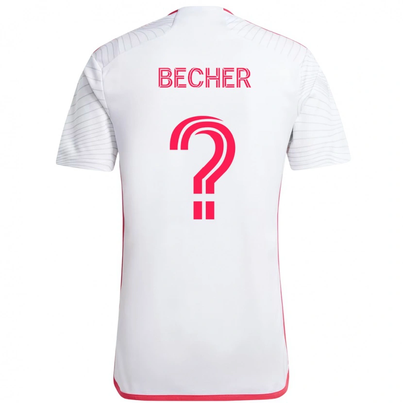 Danxen Kinder Ryan Becher #0 Weiß Magenta Auswärtstrikot Trikot 2025/26 T-Shirt Österreich