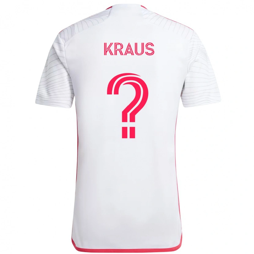 Danxen Kinder Kane Kraus #0 Weiß Magenta Auswärtstrikot Trikot 2025/26 T-Shirt Österreich