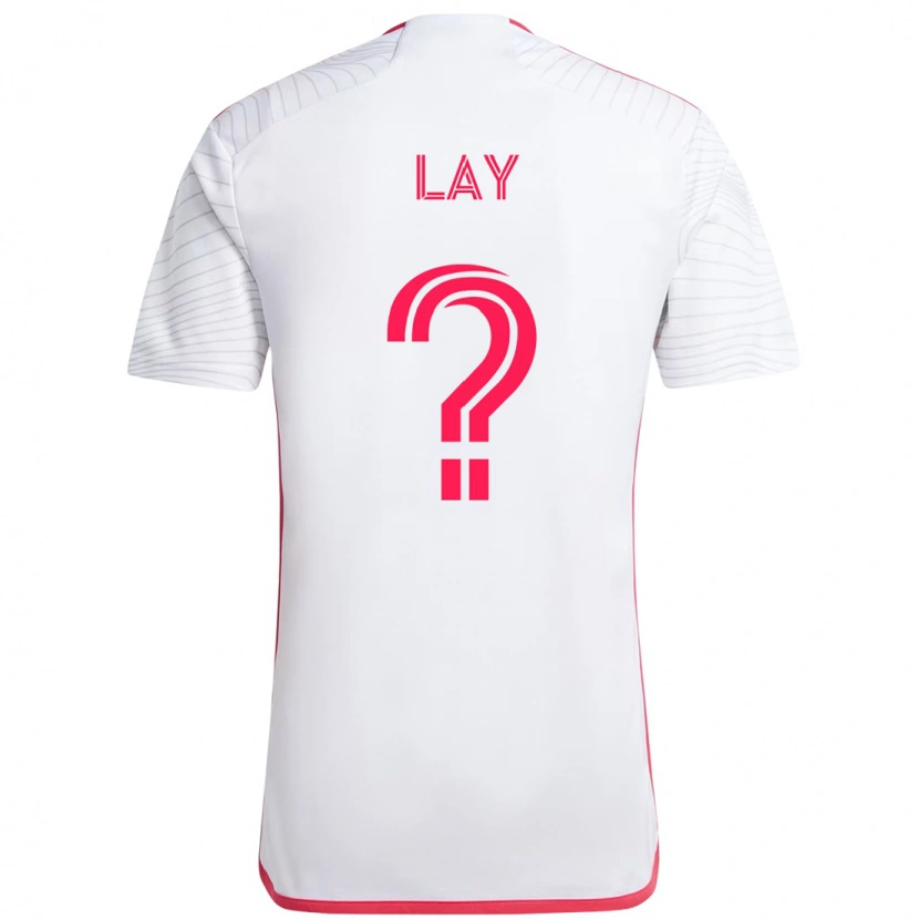 Danxen Kinder Mikey Lay #0 Weiß Magenta Auswärtstrikot Trikot 2025/26 T-Shirt Österreich