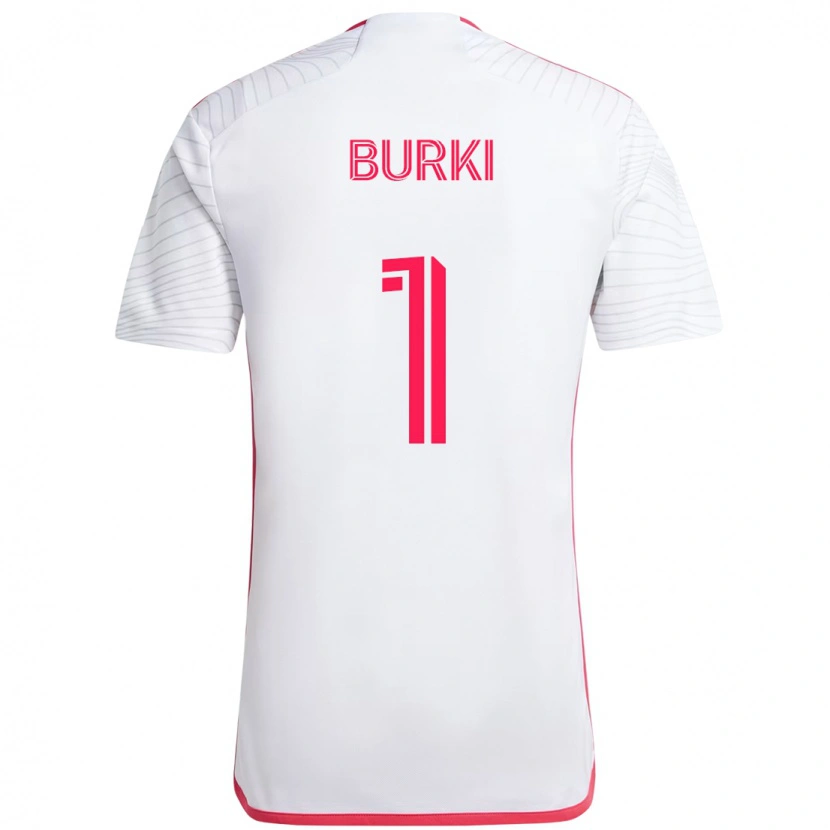 Danxen Kinder Roman Bürki #1 Weiß Magenta Auswärtstrikot Trikot 2025/26 T-Shirt Österreich