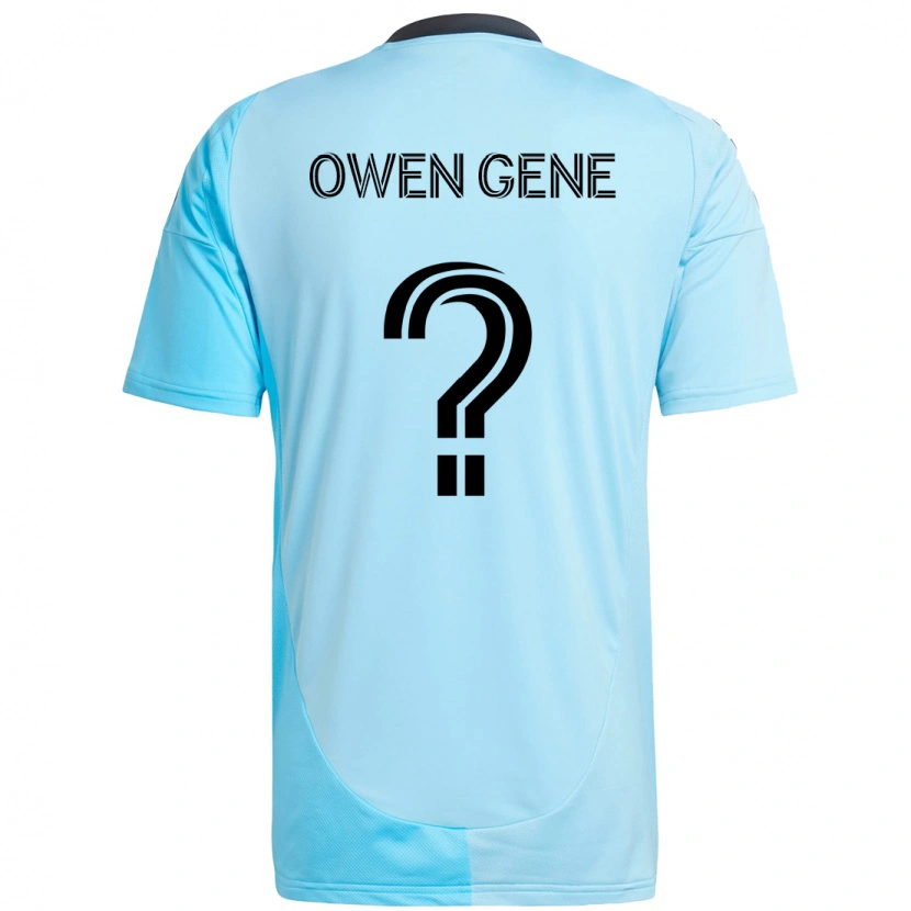Danxen Kinder Owen Gene #0 Himmelblau Auswärtstrikot Trikot 2025/26 T-Shirt Österreich