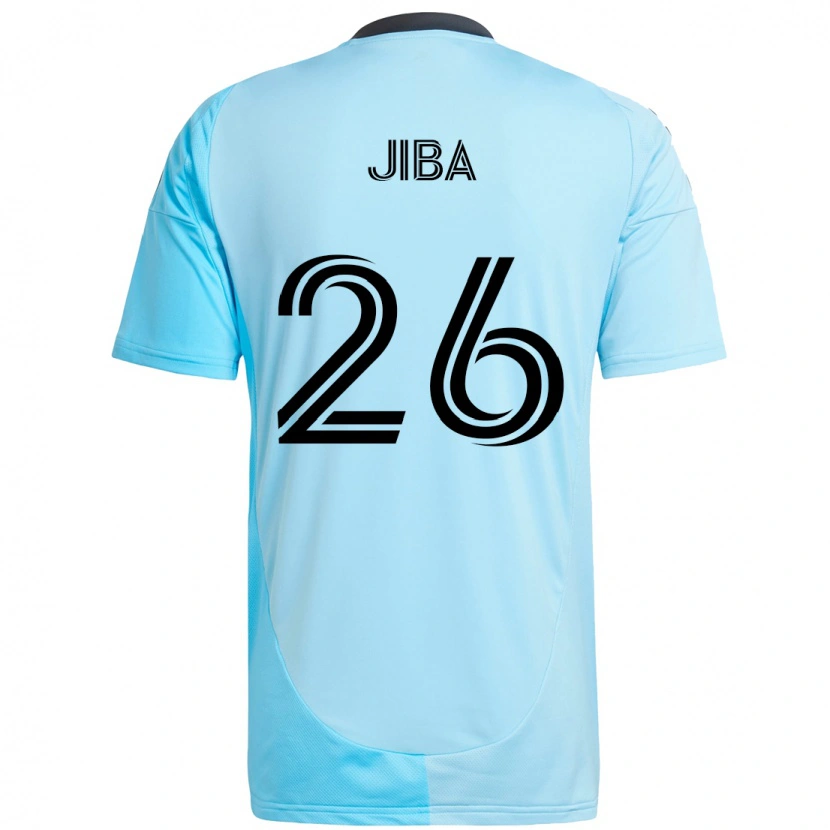 Danxen Kinder Ryen Jiba #26 Himmelblau Auswärtstrikot Trikot 2025/26 T-Shirt Österreich