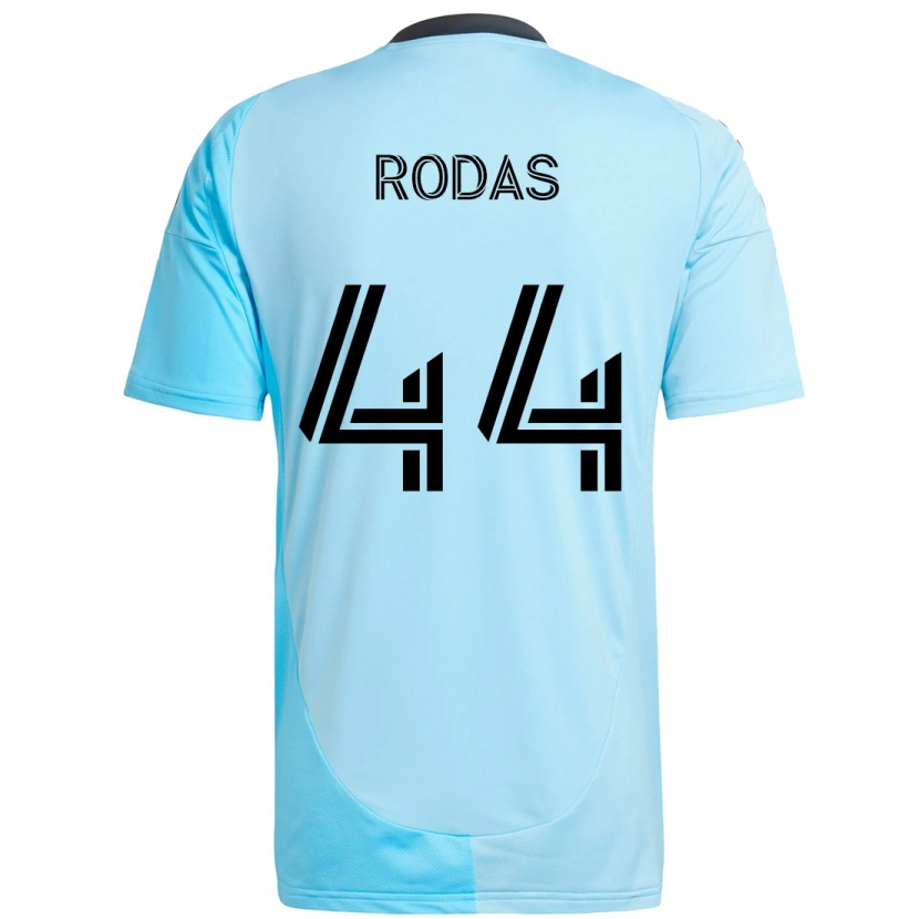 Danxen Kinder Geremy Rodas #44 Himmelblau Auswärtstrikot Trikot 2025/26 T-Shirt Österreich