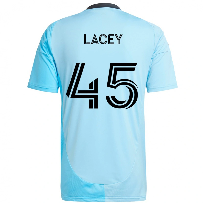 Danxen Kinder Kameron Lacey #45 Himmelblau Auswärtstrikot Trikot 2025/26 T-Shirt Österreich