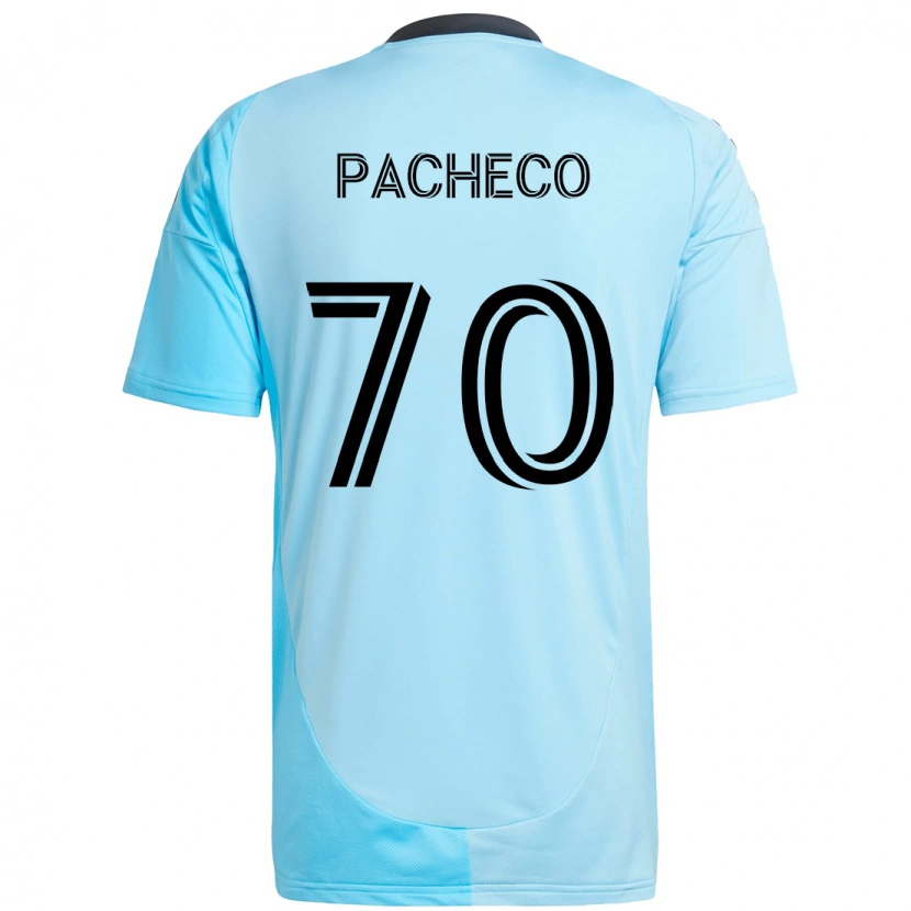 Danxen Kinder Diogo Pacheco #70 Himmelblau Auswärtstrikot Trikot 2025/26 T-Shirt Österreich
