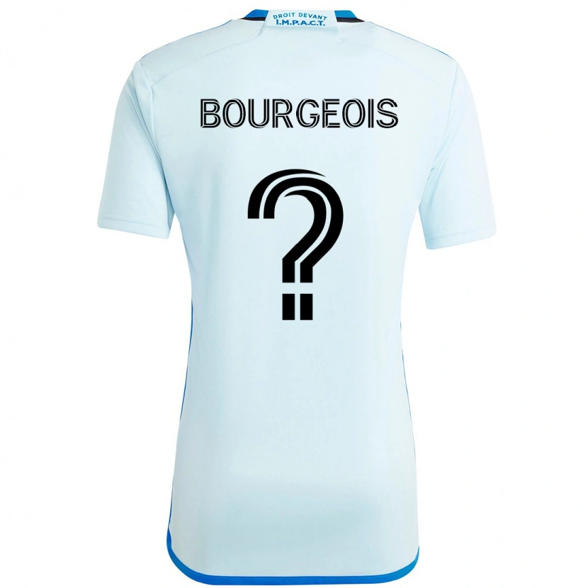Danxen Kinder Maxime Bourgeois #0 Himmelblau Dunkelblau Auswärtstrikot Trikot 2025/26 T-Shirt Österreich