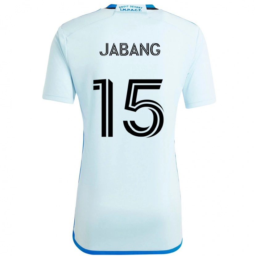 Danxen Kinder Ousman Jabang #15 Himmelblau Dunkelblau Auswärtstrikot Trikot 2025/26 T-Shirt Österreich
