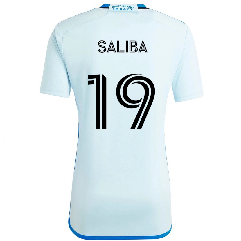 Danxen Kinder Nathan-Dylan Saliba #19 Himmelblau Dunkelblau Auswärtstrikot Trikot 2025/26 T-Shirt Österreich