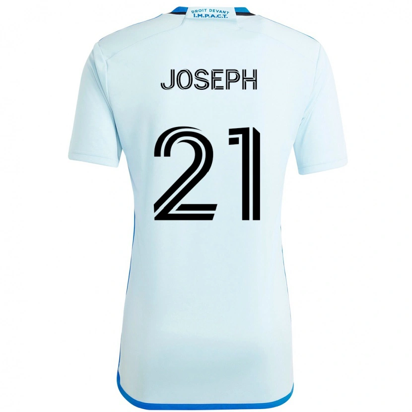 Danxen Kinder Sebastien Udell Joseph #21 Himmelblau Dunkelblau Auswärtstrikot Trikot 2025/26 T-Shirt Österreich