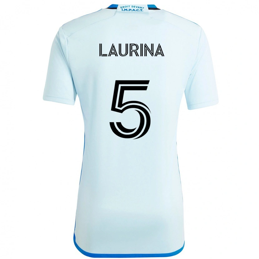 Danxen Kinder Bilombo Laurina #5 Himmelblau Dunkelblau Auswärtstrikot Trikot 2025/26 T-Shirt Österreich