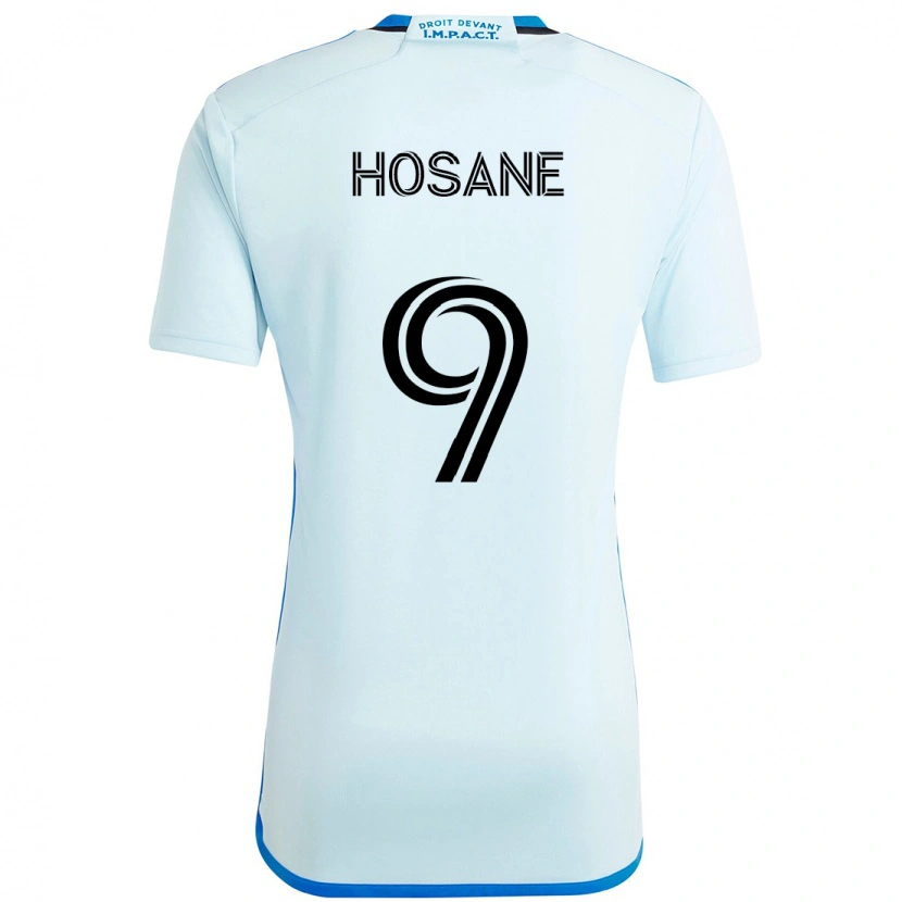 Danxen Kinder Soukou Hosane #9 Himmelblau Dunkelblau Auswärtstrikot Trikot 2025/26 T-Shirt Österreich