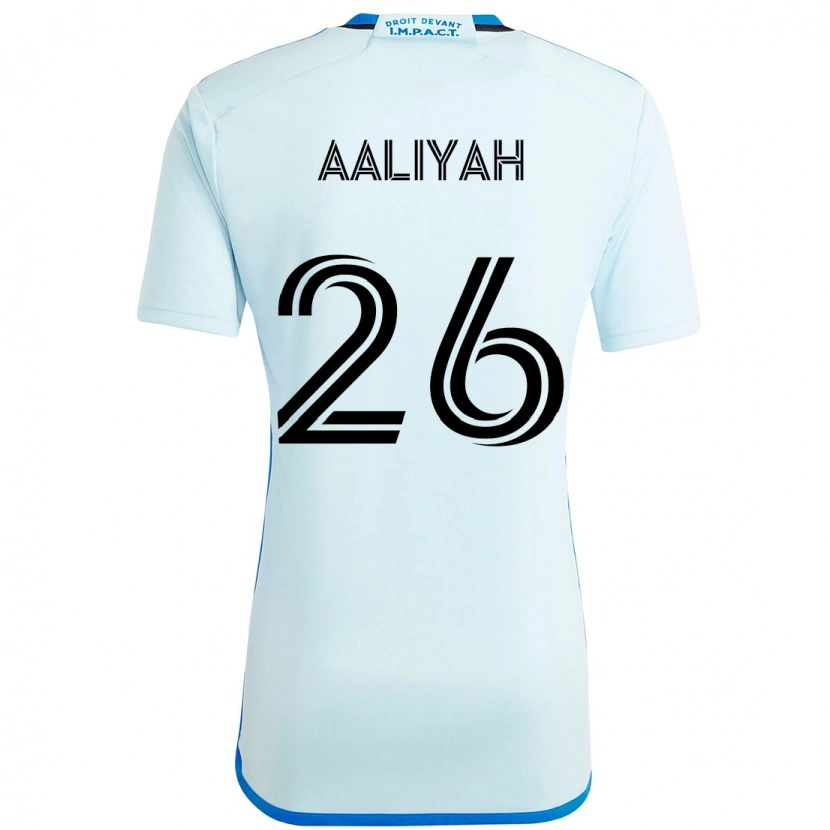 Danxen Kinder Picquet Aaliyah #26 Himmelblau Dunkelblau Auswärtstrikot Trikot 2025/26 T-Shirt Österreich
