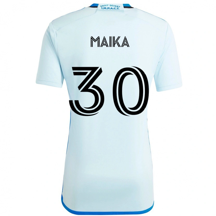 Danxen Kinder Valcourt Maika #30 Himmelblau Dunkelblau Auswärtstrikot Trikot 2025/26 T-Shirt Österreich