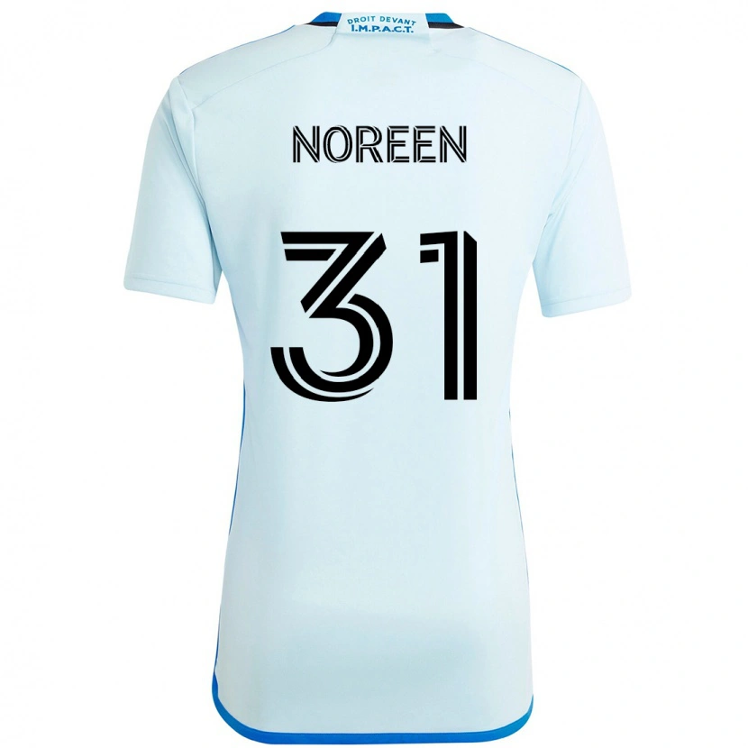 Danxen Kinder Tijhof Noreen #31 Himmelblau Dunkelblau Auswärtstrikot Trikot 2025/26 T-Shirt Österreich