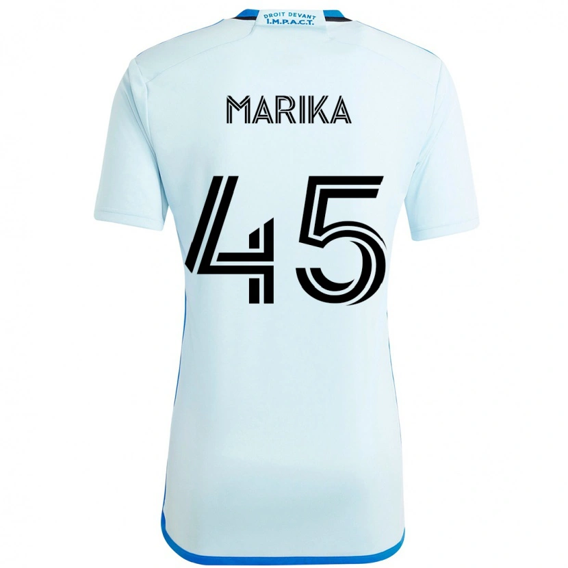 Danxen Kinder Cregheur Marika #45 Himmelblau Dunkelblau Auswärtstrikot Trikot 2025/26 T-Shirt Österreich