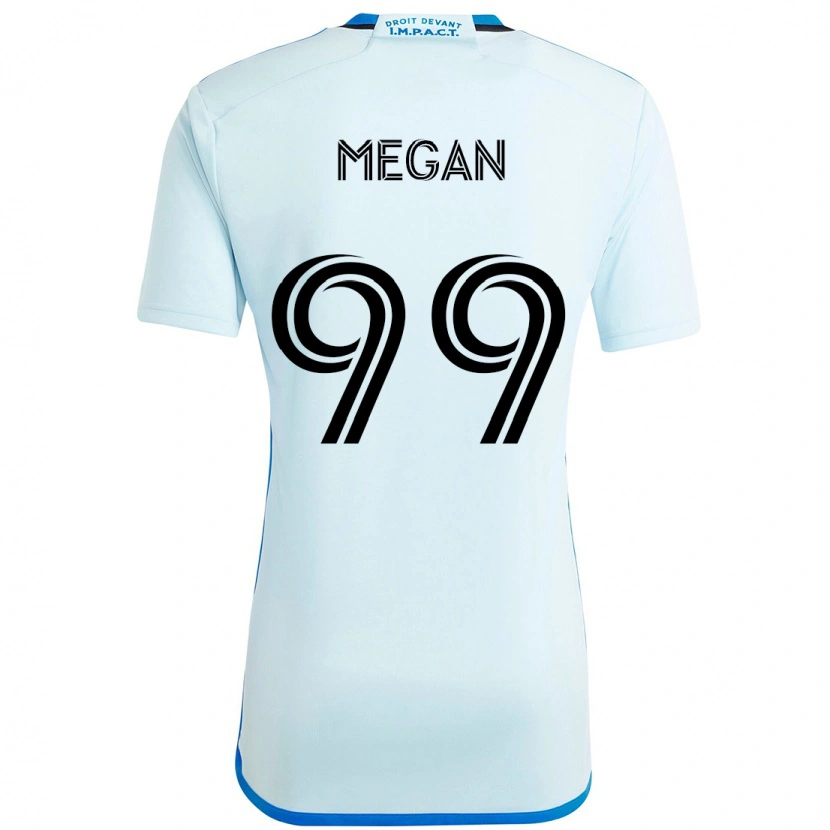 Danxen Kinder Lemieux Megan #99 Himmelblau Dunkelblau Auswärtstrikot Trikot 2025/26 T-Shirt Österreich