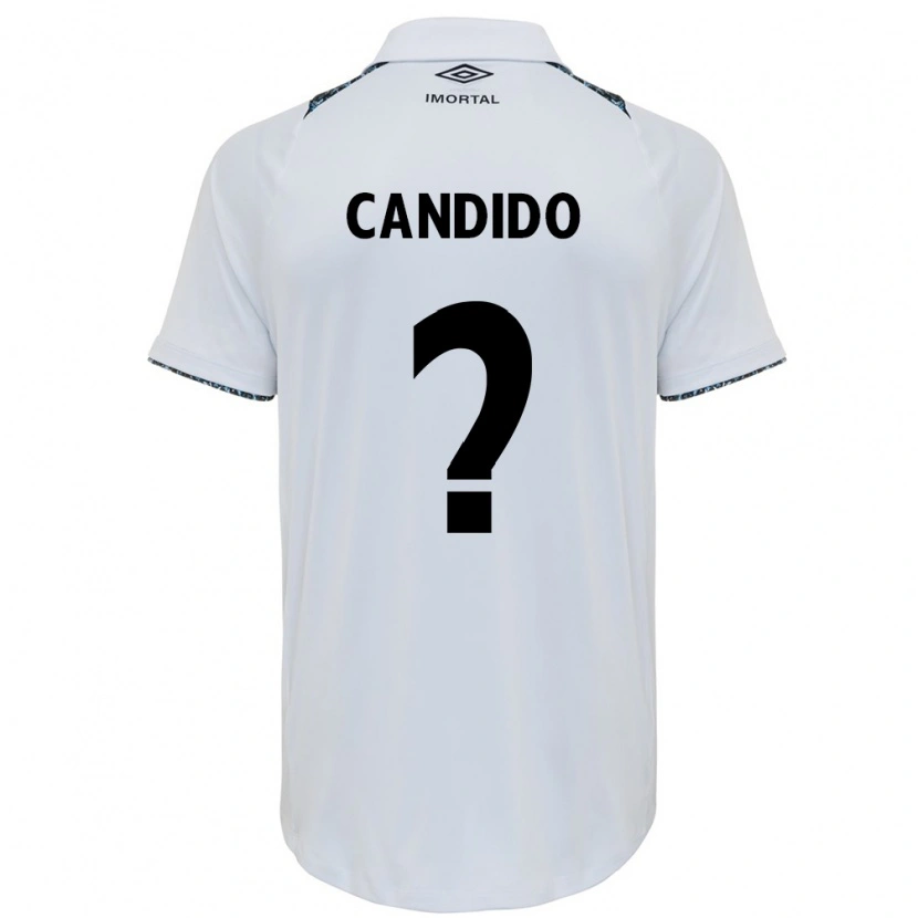 Danxen Kinder Luan Cândido #0 Weiß Blau Auswärtstrikot Trikot 2025/26 T-Shirt Österreich