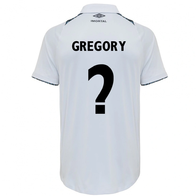 Danxen Kinder Gregory #0 Weiß Blau Auswärtstrikot Trikot 2025/26 T-Shirt Österreich