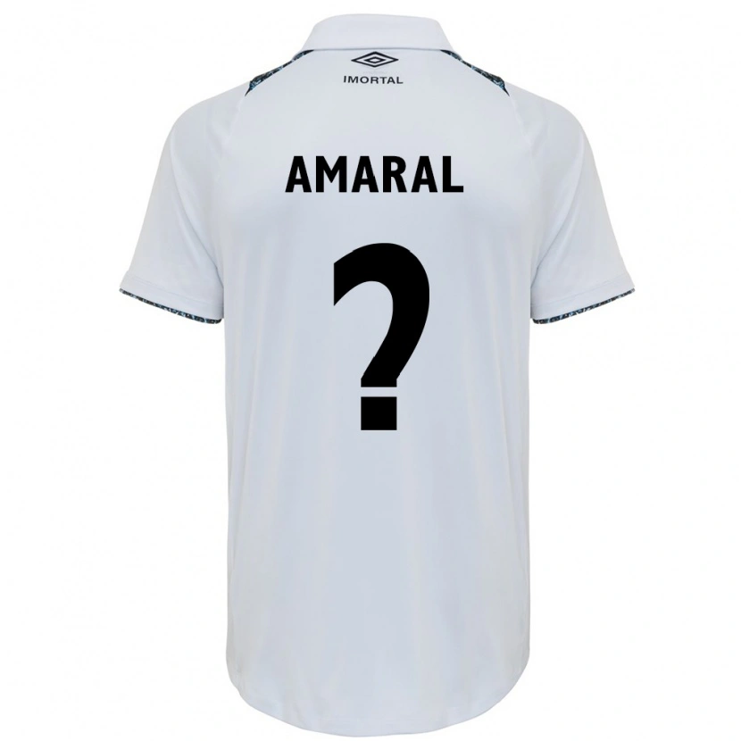 Danxen Kinder Lucas Amaral #0 Weiß Blau Auswärtstrikot Trikot 2025/26 T-Shirt Österreich