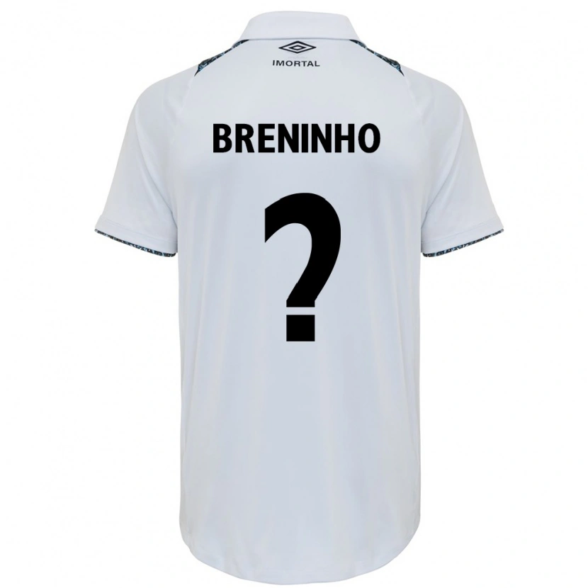 Danxen Kinder Breninho #0 Weiß Blau Auswärtstrikot Trikot 2025/26 T-Shirt Österreich