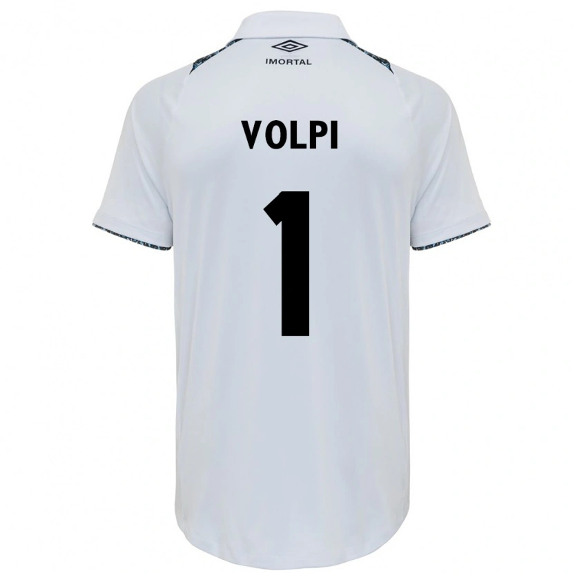 Danxen Kinder Tiago Volpi #1 Weiß Blau Auswärtstrikot Trikot 2025/26 T-Shirt Österreich