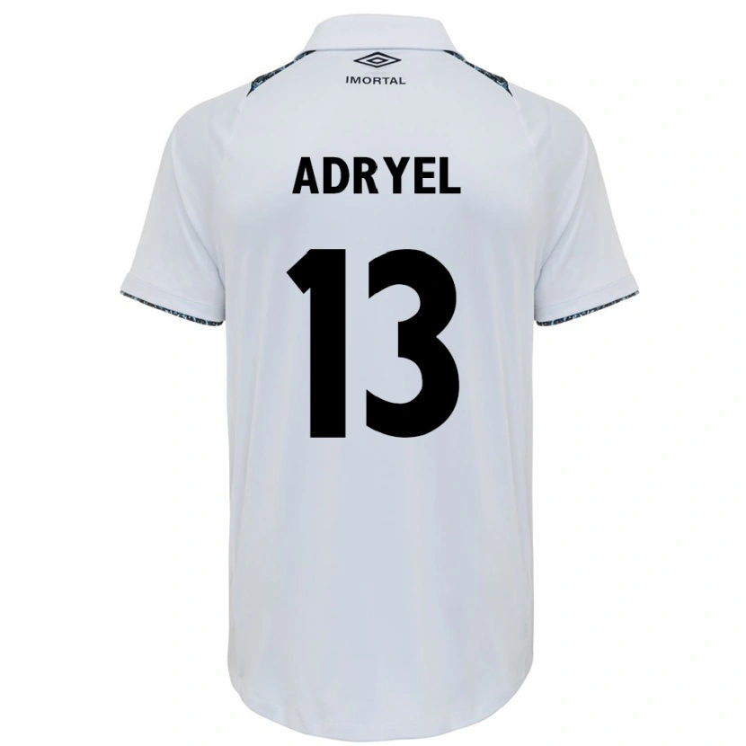 Danxen Kinder Adryel #13 Weiß Blau Auswärtstrikot Trikot 2025/26 T-Shirt Österreich