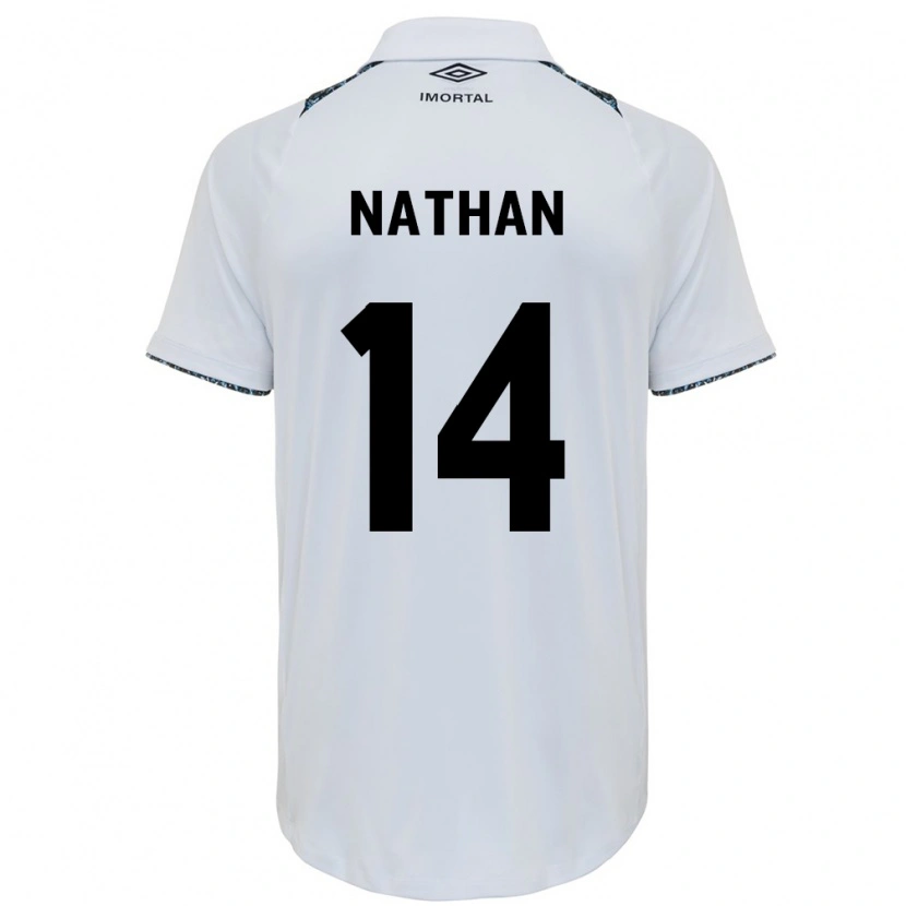 Danxen Kinder Nathan #14 Weiß Blau Auswärtstrikot Trikot 2025/26 T-Shirt Österreich