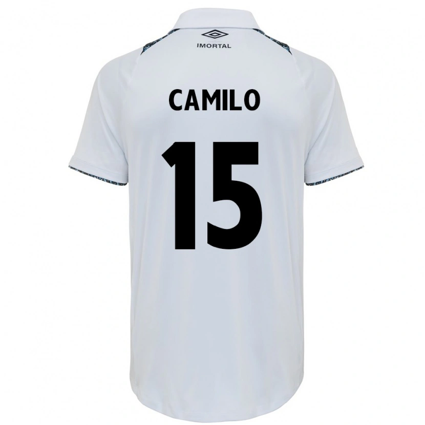 Danxen Kinder Camilo #15 Weiß Blau Auswärtstrikot Trikot 2025/26 T-Shirt Österreich