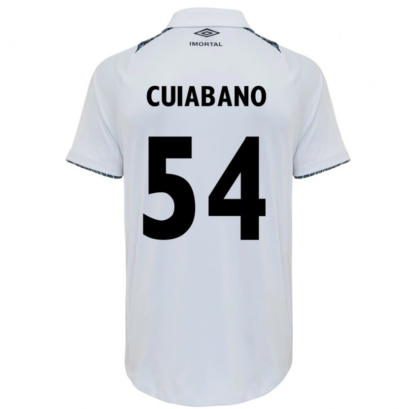 Danxen Kinder Cuiabano #54 Weiß Blau Auswärtstrikot Trikot 2025/26 T-Shirt Österreich