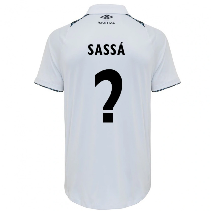 Danxen Kinder Sassá #0 Weiß Blau Auswärtstrikot Trikot 2025/26 T-Shirt Österreich