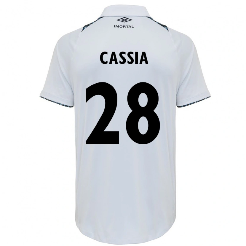 Danxen Kinder Cássia #28 Weiß Blau Auswärtstrikot Trikot 2025/26 T-Shirt Österreich