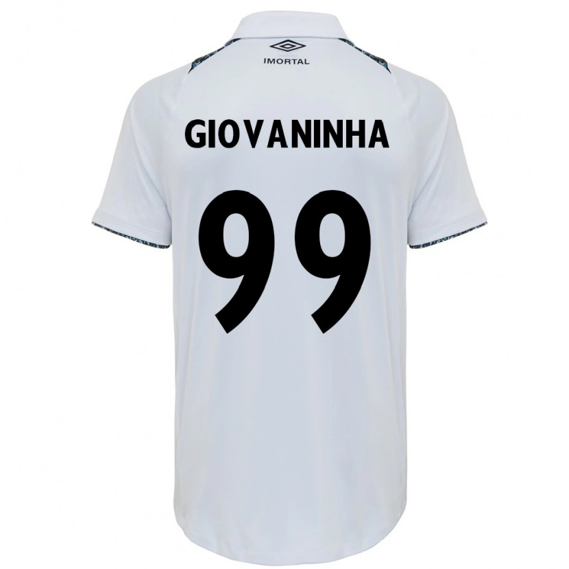 Danxen Kinder Giovaninha #99 Weiß Blau Auswärtstrikot Trikot 2025/26 T-Shirt Österreich