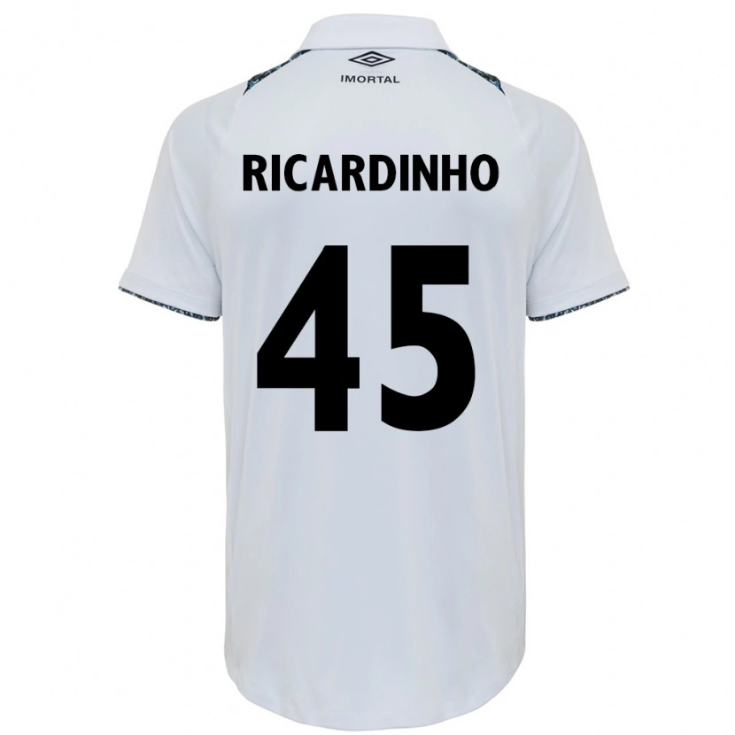 Danxen Kinder Ricardinho #45 Weiß Blau Auswärtstrikot Trikot 2025/26 T-Shirt Österreich