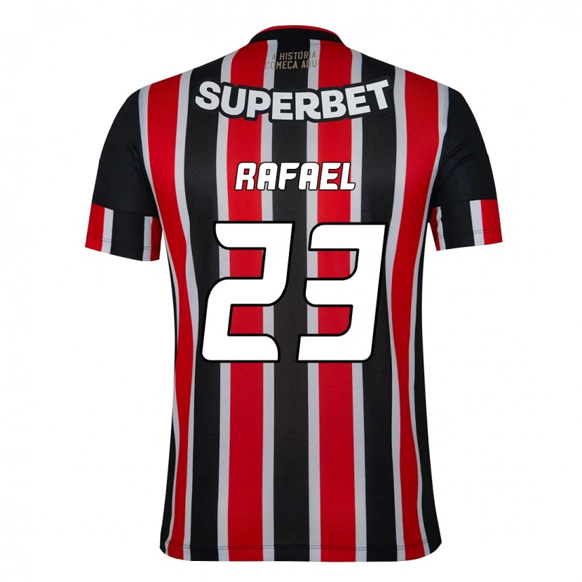 Danxen Kinder Rafael #23 Schwarz Rot Auswärtstrikot Trikot 2025/26 T-Shirt Österreich