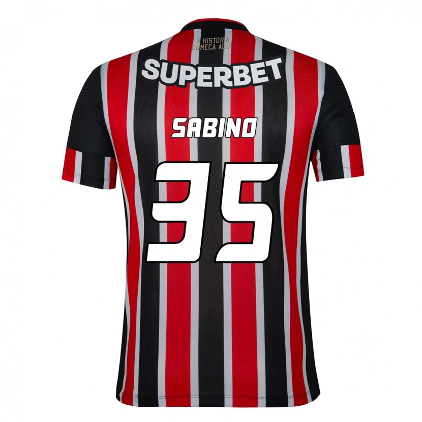 Danxen Kinder Sabino #35 Schwarz Rot Auswärtstrikot Trikot 2025/26 T-Shirt Österreich