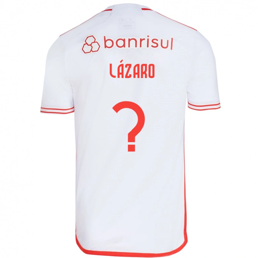Danxen Kinder Lázaro #0 Weiß Rot Auswärtstrikot Trikot 2025/26 T-Shirt Österreich