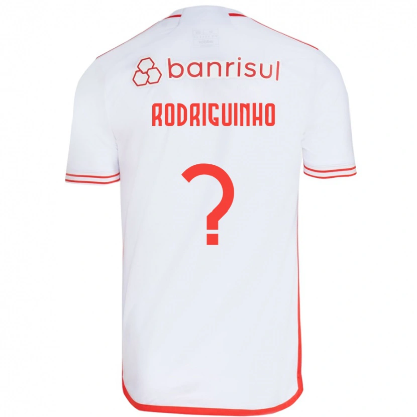 Danxen Kinder Rodriguinho #0 Weiß Rot Auswärtstrikot Trikot 2025/26 T-Shirt Österreich