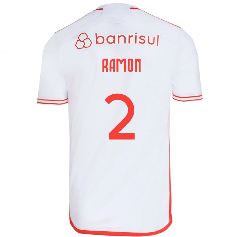 Danxen Kinder Ramon #2 Weiß Rot Auswärtstrikot Trikot 2025/26 T-Shirt Österreich