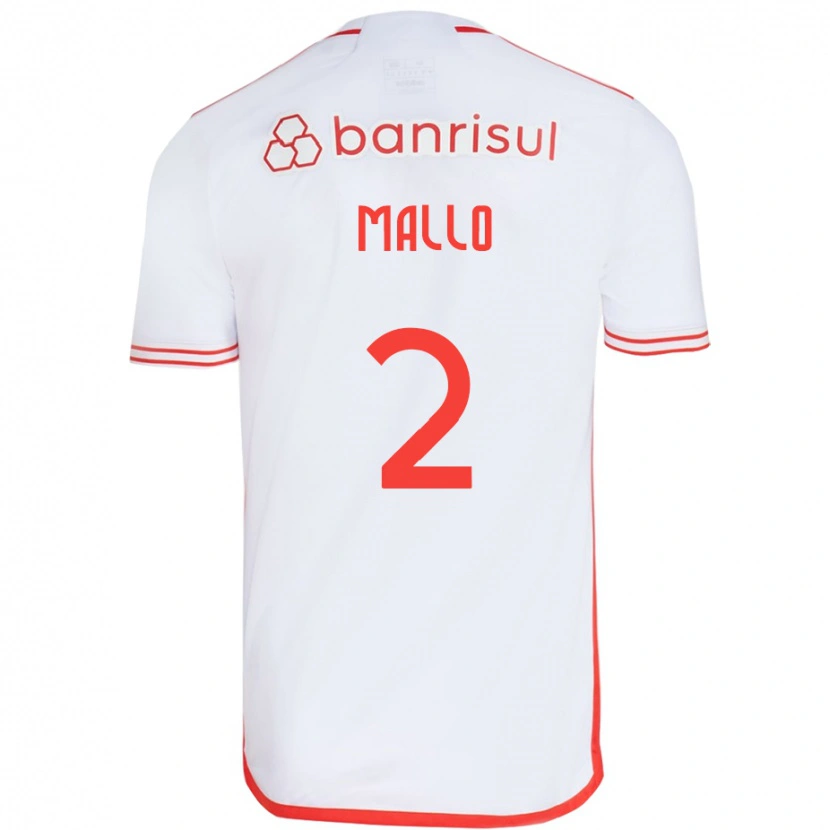 Danxen Kinder Hugo Mallo #2 Weiß Rot Auswärtstrikot Trikot 2025/26 T-Shirt Österreich