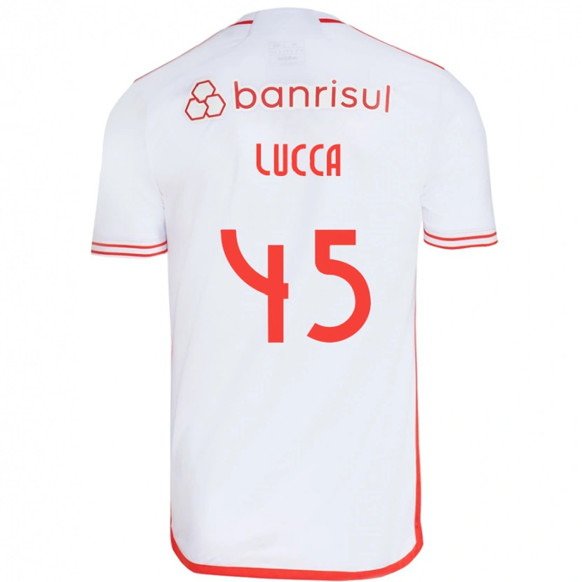 Danxen Kinder Lucca #45 Weiß Rot Auswärtstrikot Trikot 2025/26 T-Shirt Österreich