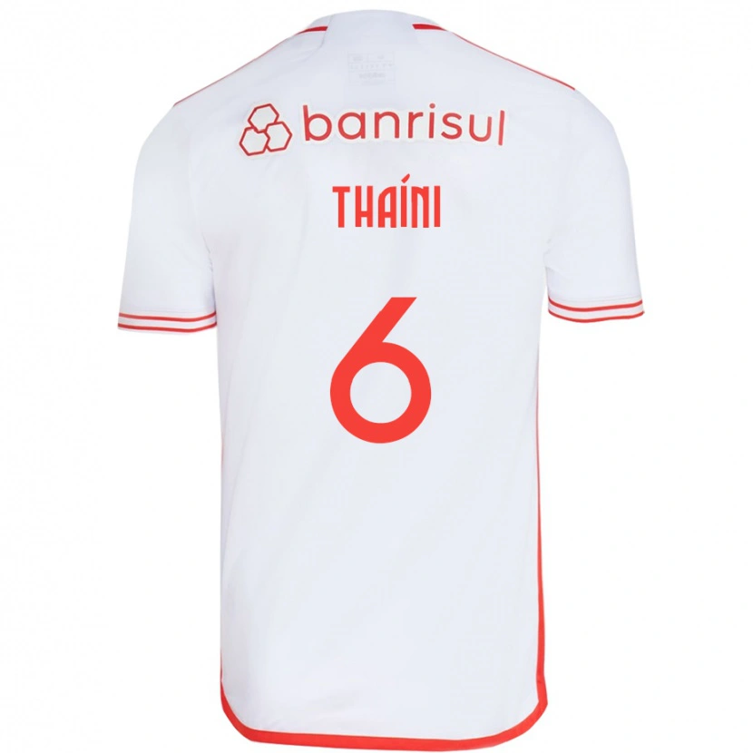 Danxen Kinder Thaíni #6 Weiß Rot Auswärtstrikot Trikot 2025/26 T-Shirt Österreich